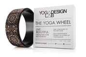 Yoga Design Lab Yoga Wheel Cork Mandala Black - Sports & Fitness > Exercise Gym & Fitness > Yoga & Pilates