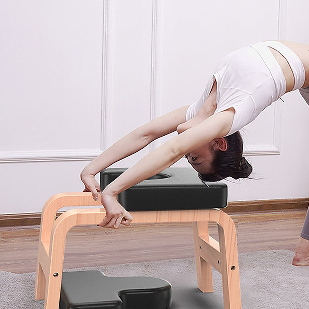 Yoga Stool Inversion Multi-Purpose Chair For Headstands - Sports & Fitness > Exercise Gym & Fitness > Yoga & Pilates