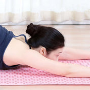 Yoga towel - Yoga towel - Yoga towel - Moisture-regulating and non-slip - Yoga towel - Quick-drying yoga mat fabric - Breathable yoga mat with mesh storage bag - Suitable for hot yoga, pilates and fitness - Pink